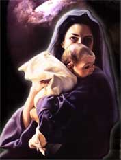Дева Мария и Иисус Христос_фото