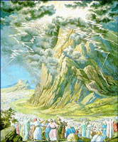 Синайская гора, на которой Моисей получил десять заповедей от Бога